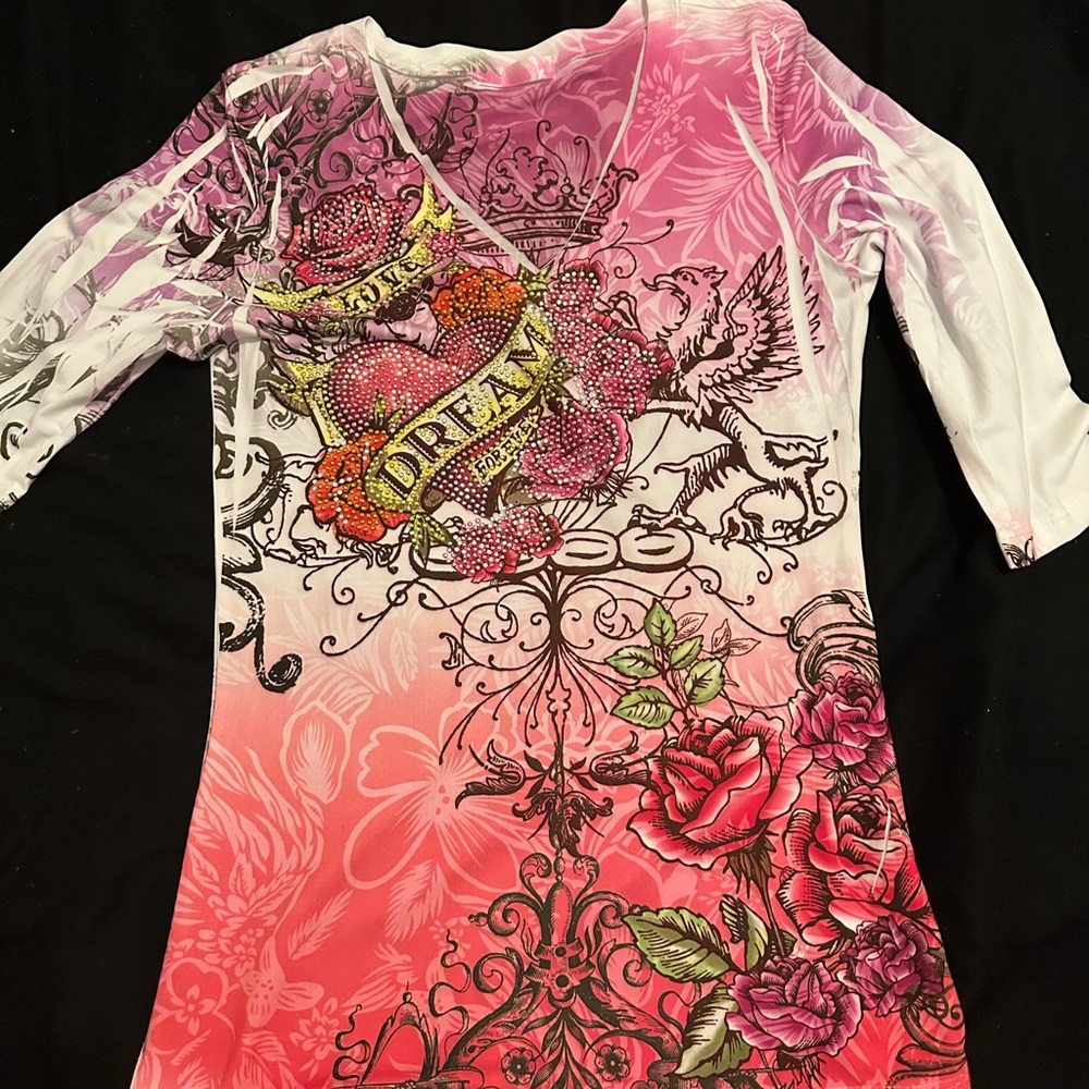Multi color top